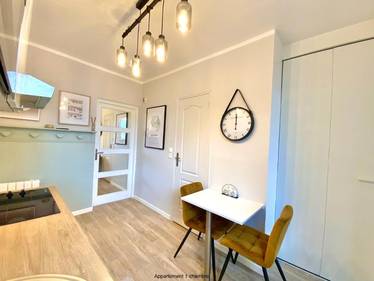 Appartements chaleureux - 15 min à pied de la gare Le Havre Exterior foto