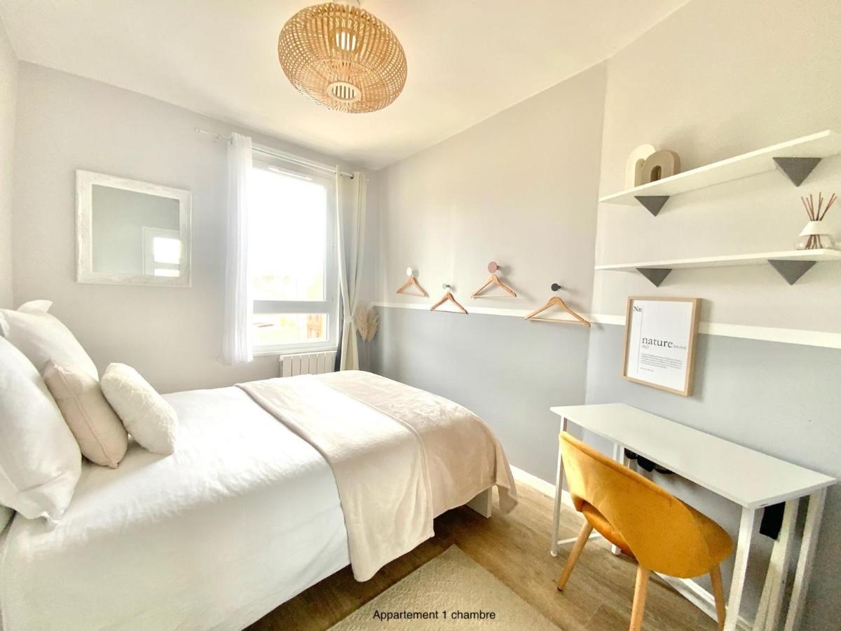 Appartements chaleureux - 15 min à pied de la gare Le Havre Exterior foto