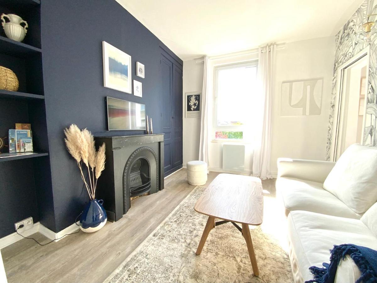 Appartements chaleureux - 15 min à pied de la gare Le Havre Exterior foto