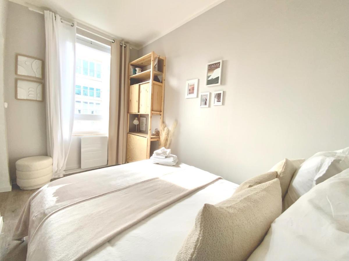 Appartements chaleureux - 15 min à pied de la gare Le Havre Exterior foto